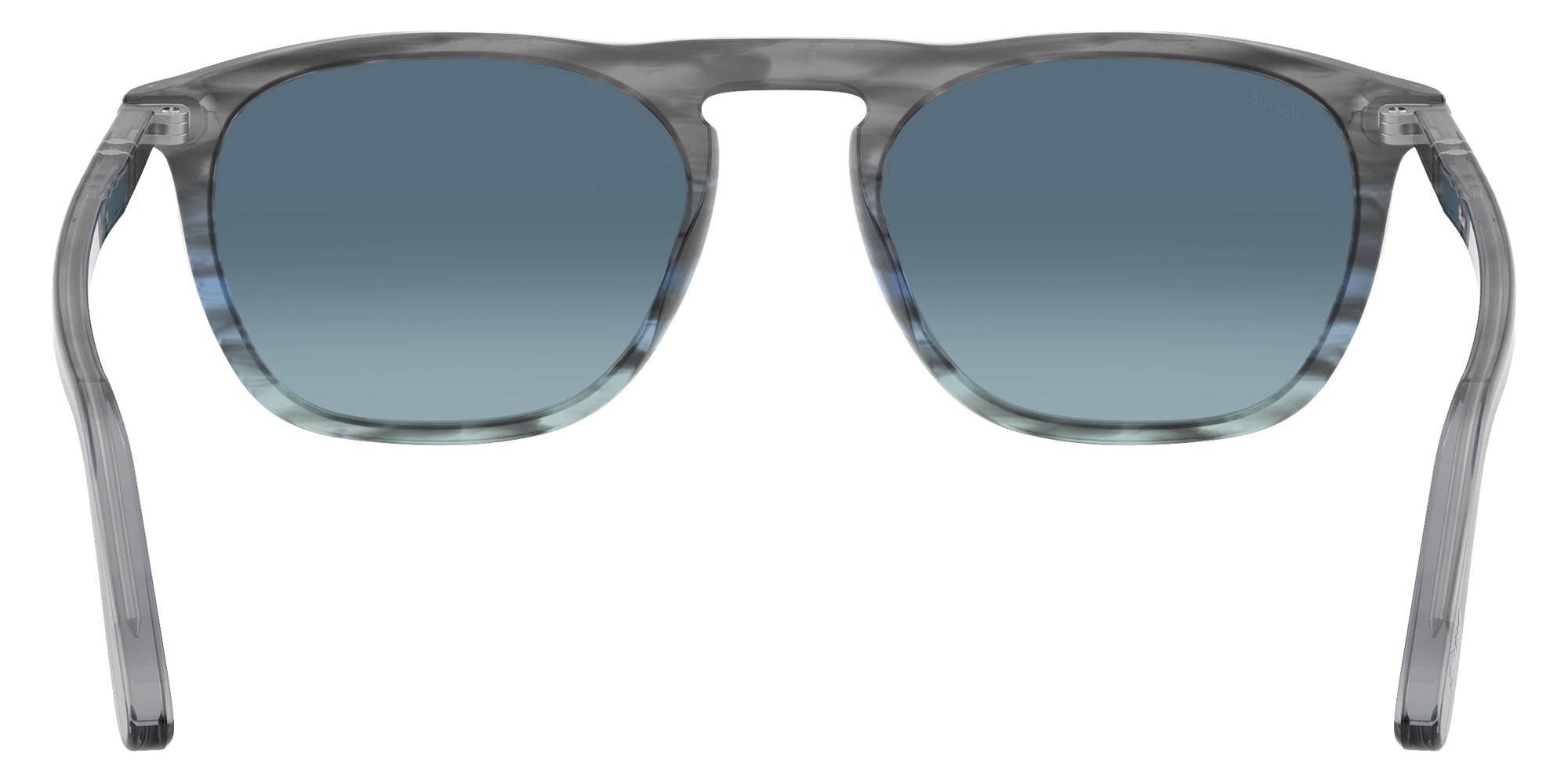 Persol® PO3391S Sunglasses PO3391S 1205Q8 55 - Gae Grey Striped Blue Azure Gr
