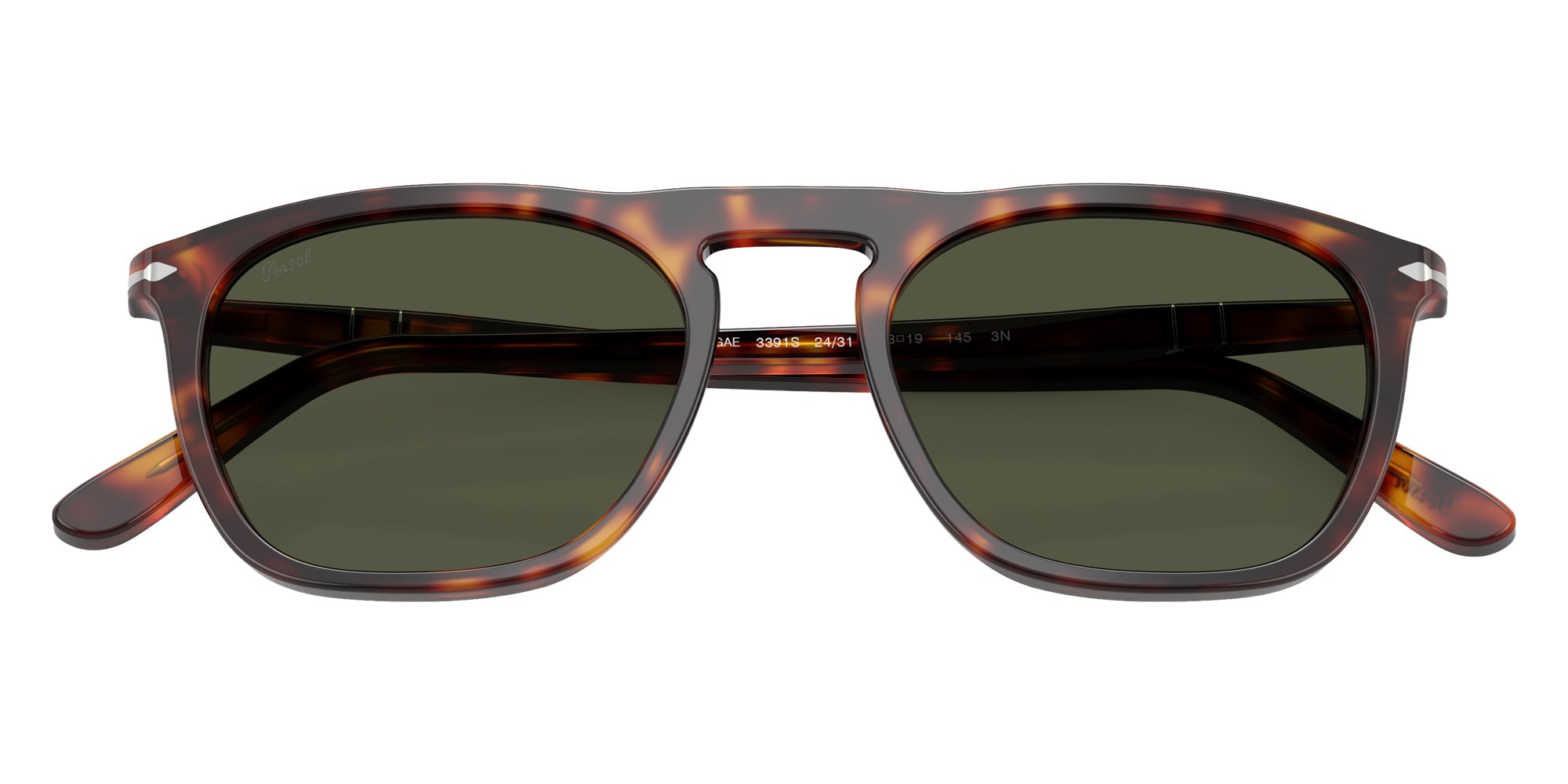Persol® PO3391S Sunglasses PO3391S 24/31 55 - Gae Havana Green