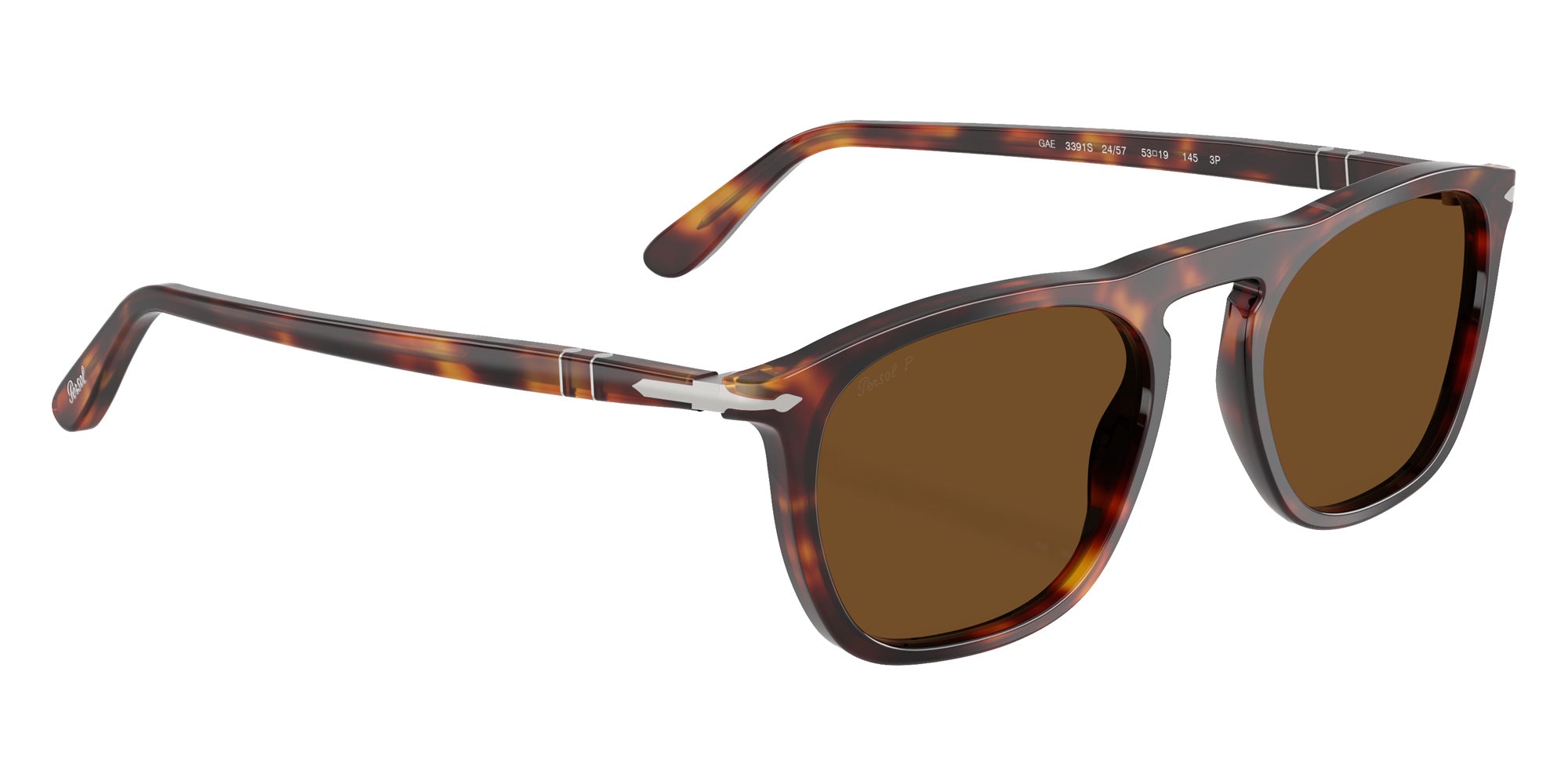 Persol® PO3391S Sunglasses PO3391S 24/57 55 - Gae Havana Polar Brown