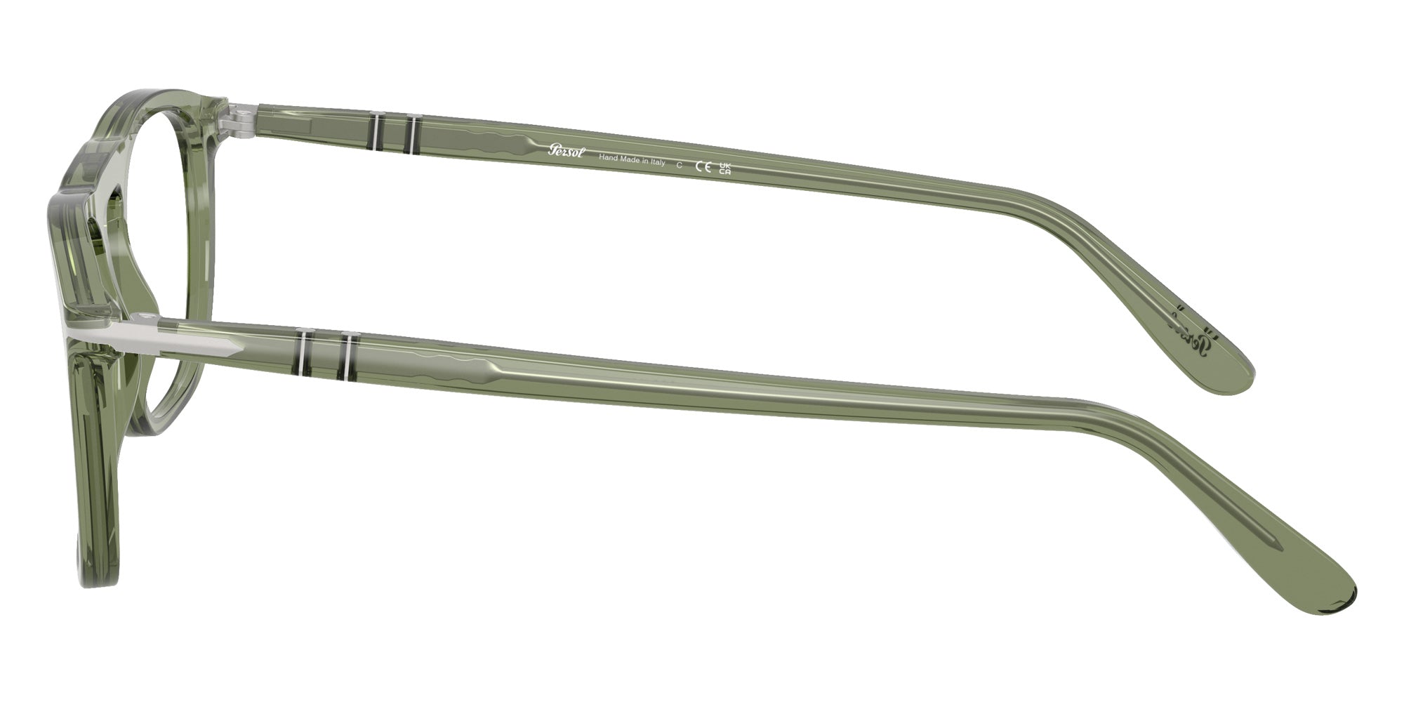 Persol® PO3391V Eyeglasses PO3391V 1226 53 - Transparent Green