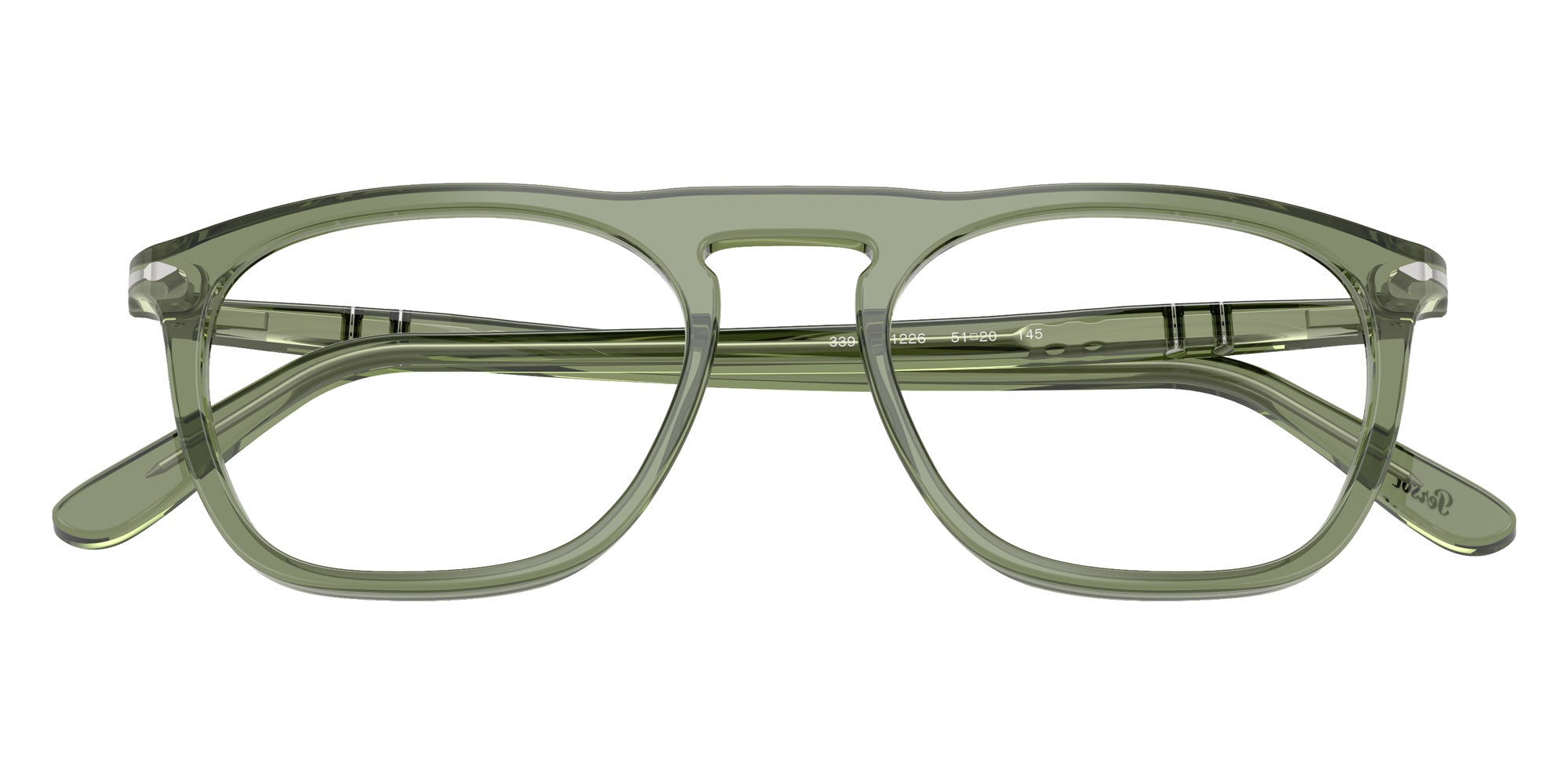 Persol® PO3391V Eyeglasses PO3391V 1226 53 - Transparent Green