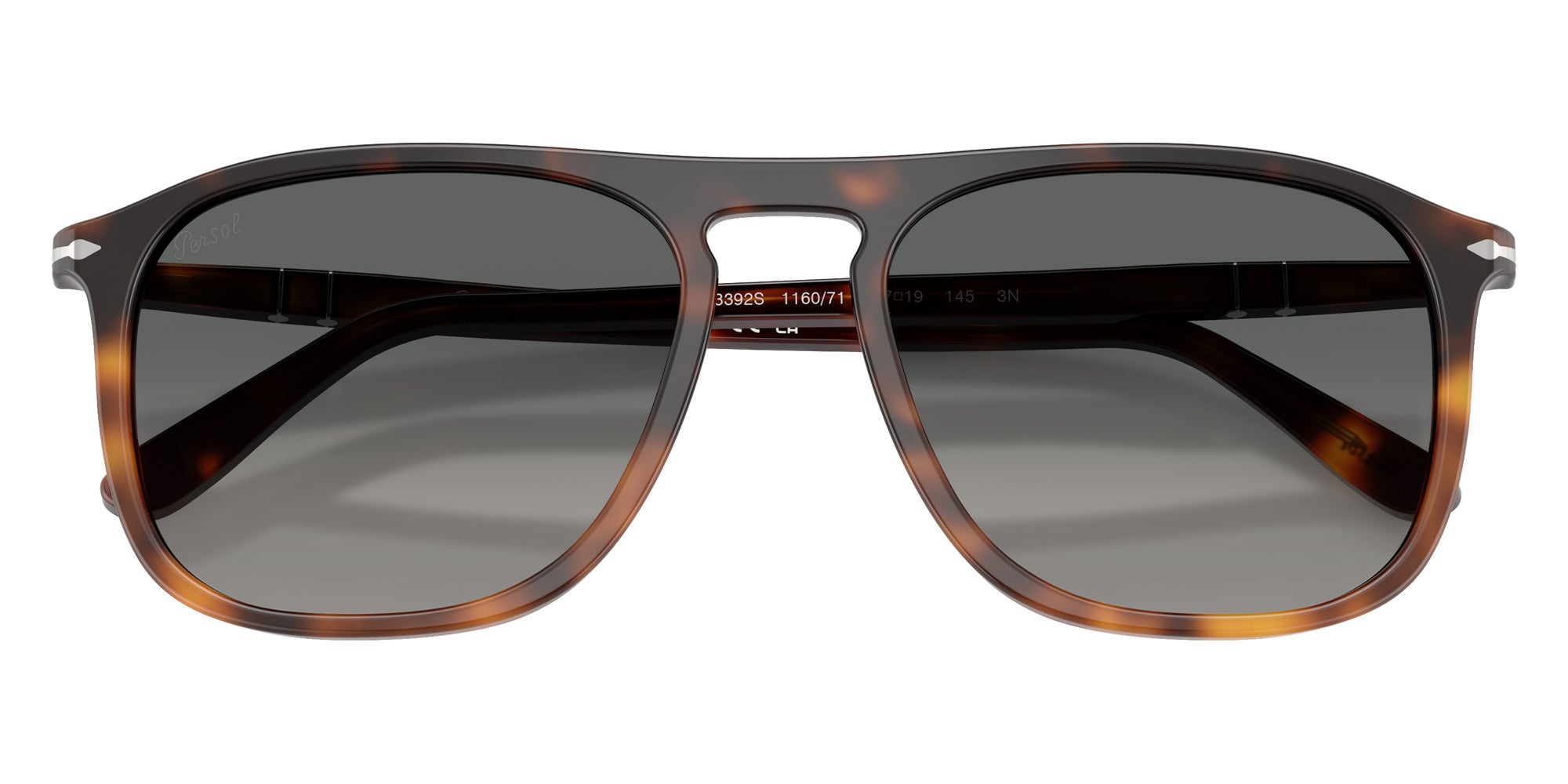 Persol® PO3392S Sunglasses PO3392S 116071 57 - Gradient Havana Gradient Grey
