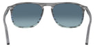 Persol® PO3392S Sunglasses PO3392S 1205Q8 57 - Grey Striped Blue Azure Gradie