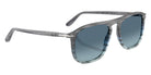 Persol® PO3392S Sunglasses PO3392S 1205Q8 57 - Grey Striped Blue Azure Gradie