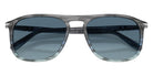 Persol® PO3392S Sunglasses PO3392S 1205Q8 57 - Grey Striped Blue Azure Gradie