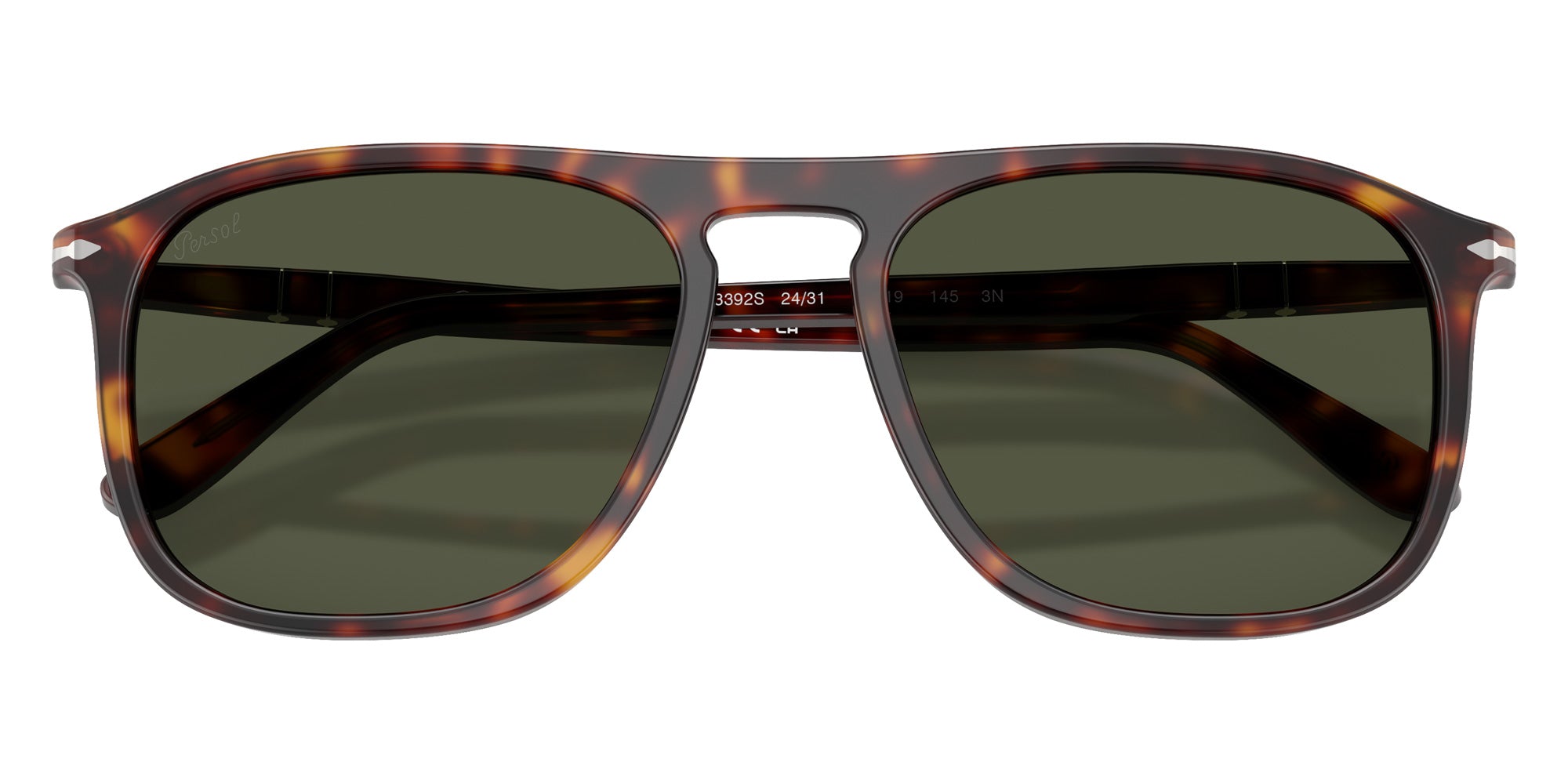Persol® PO3392S Sunglasses PO3392S 24/31 57 - Havana Green