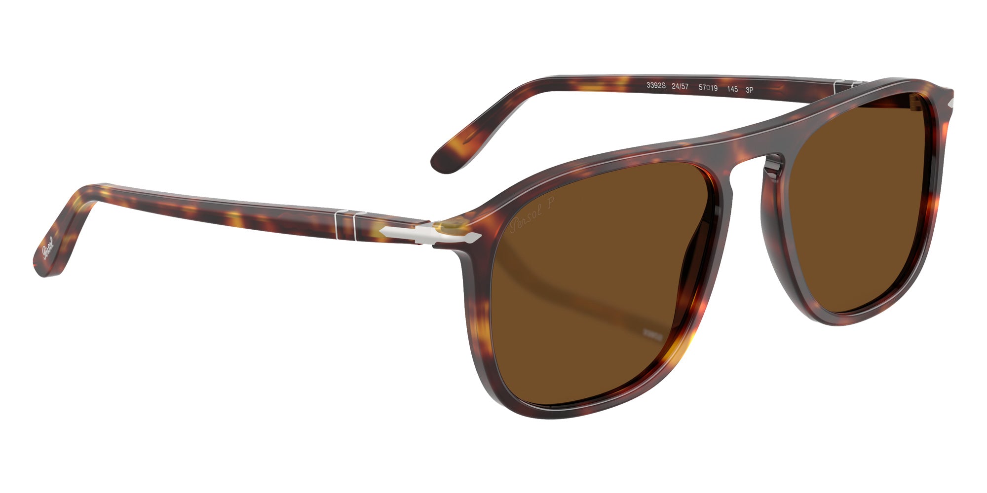 Persol® PO3392S Sunglasses PO3392S 24/57 57 - Havana Polar Brown