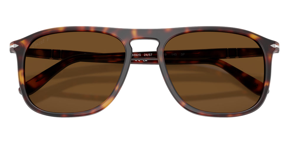 Persol® PO3392S Sunglasses PO3392S 24/57 57 - Havana Polar Brown