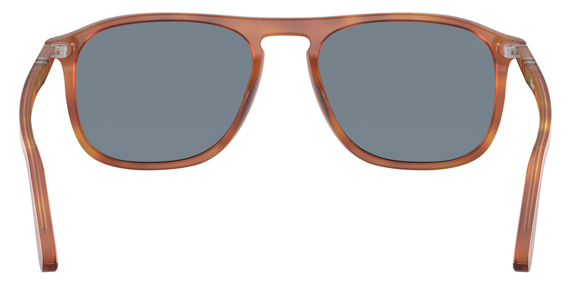 Persol® PO3392S Sunglasses PO3392S 96/56 57 - Terra Di Siena Light Blue