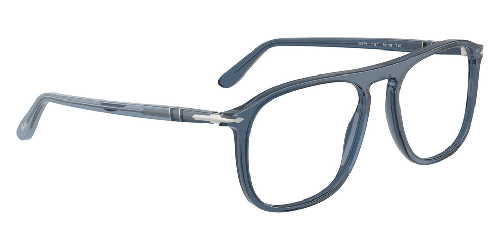 Persol® PO3392V Eyeglasses PO3392V 1197 54 - Transparent Denim Blue