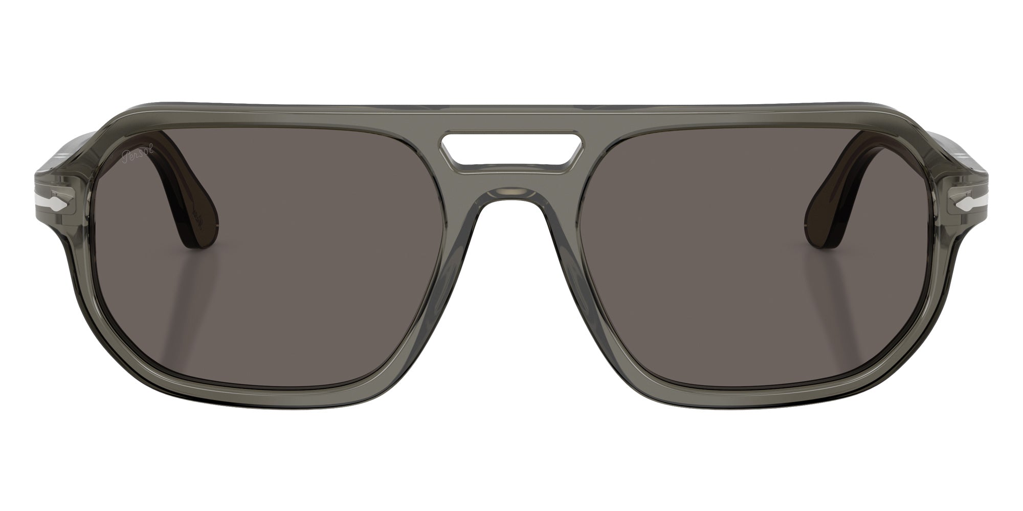 Persol® PO3393S Sunglasses PO3393S 1103B1 59 - Guido Transparent Grey Dark Gr