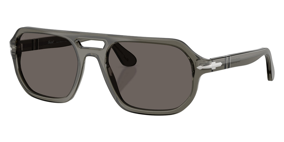 Persol® PO3393S Sunglasses PO3393S 1103B1 59 - Guido Transparent Grey Dark Gr