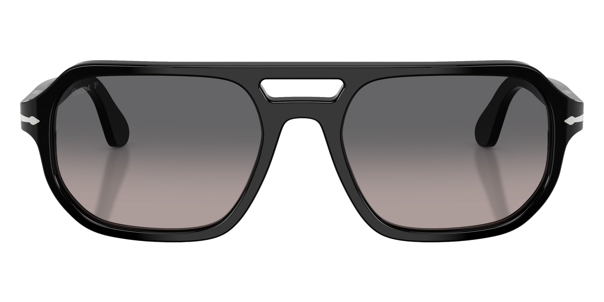 Persol® PO3393S Sunglasses PO3393S 95/M3 59 - Guido Black Gradient Grey Pola