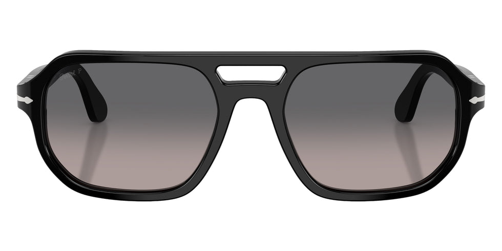 Persol® PO3393S Sunglasses PO3393S 95/M3 59 - Guido Black Gradient Grey Pola