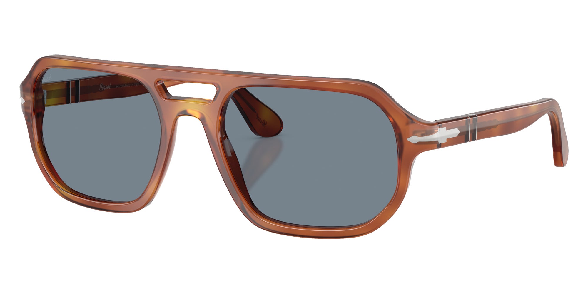 Persol® PO3393S Sunglasses PO3393S 96/56 59 - Guido Terra Di Siena Light Blu