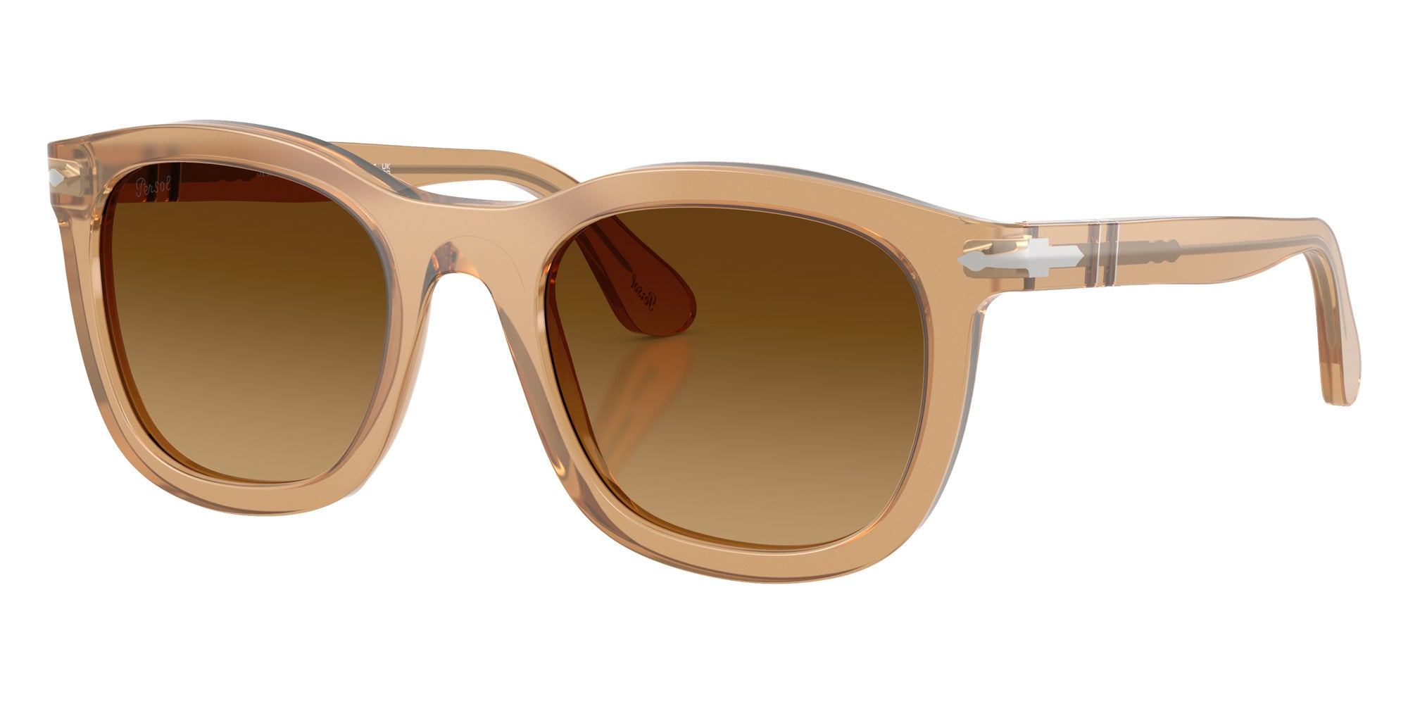 Persol® PO3395S Sunglasses PO3395S 116985 52 - Opal Beige Light Brown Gradien
