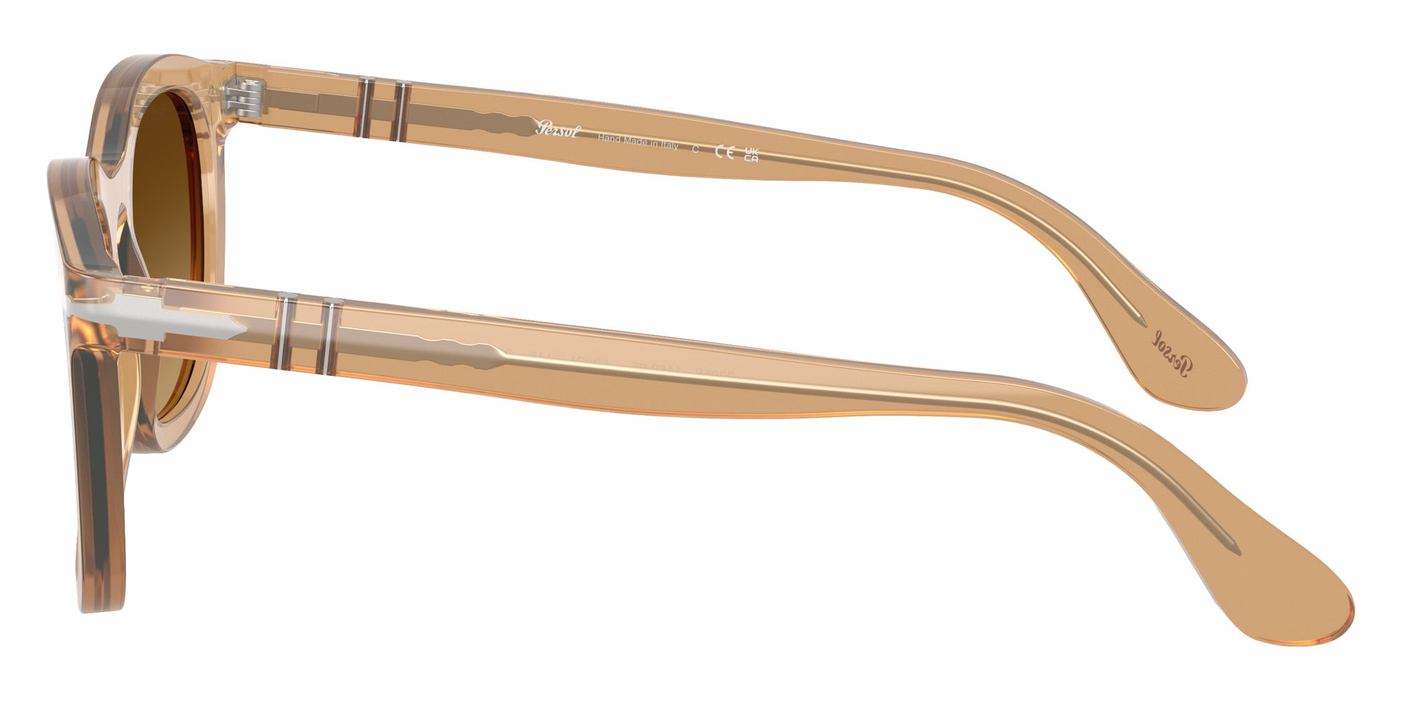 Persol® PO3395S Sunglasses PO3395S 116985 52 - Opal Beige Light Brown Gradien