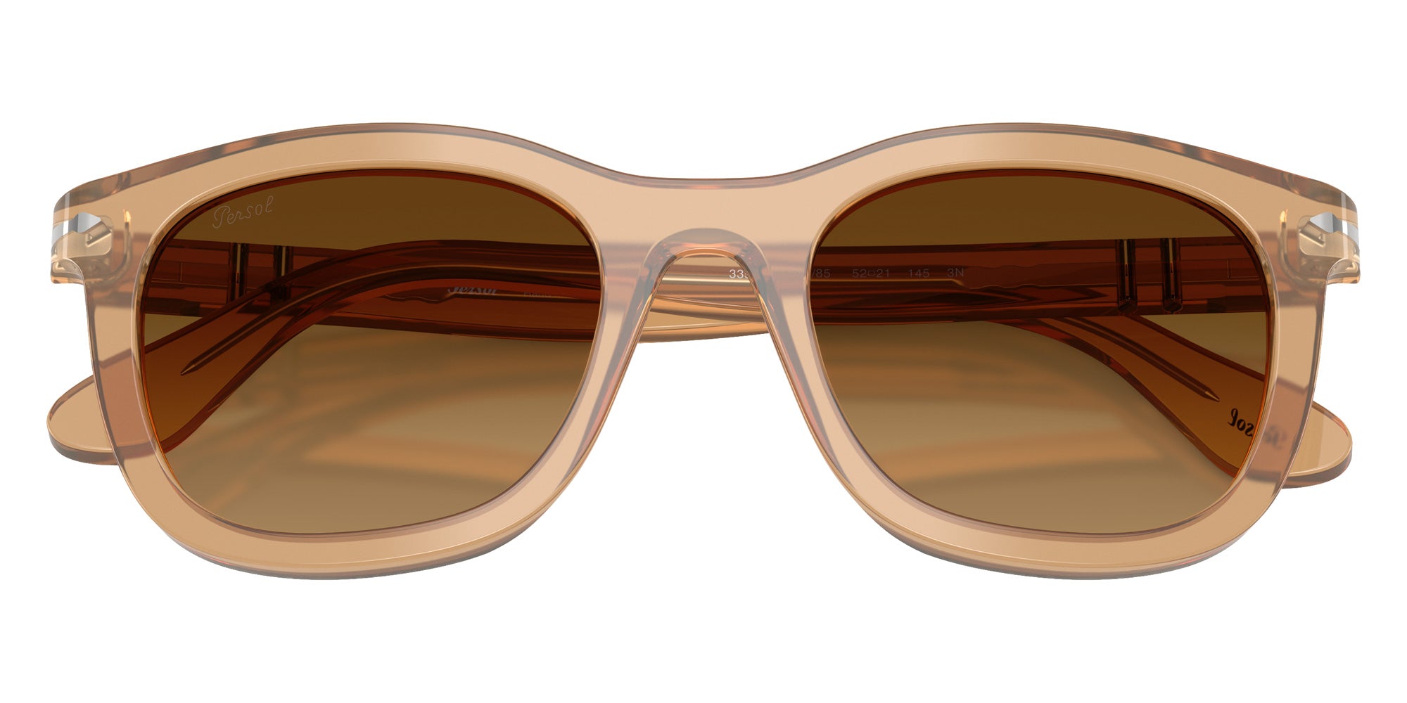 Persol® PO3395S Sunglasses PO3395S 116985 52 - Opal Beige Light Brown Gradien