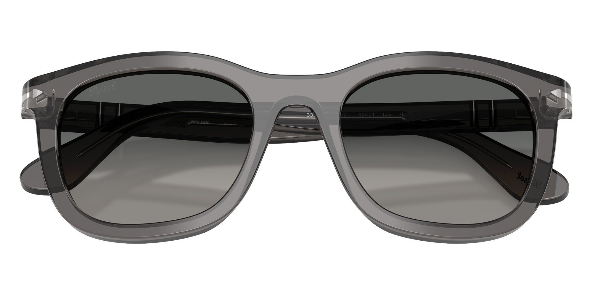 Persol® PO3395S Sunglasses PO3395S 119671 52 - Cold Grey Transp. Light Grey G