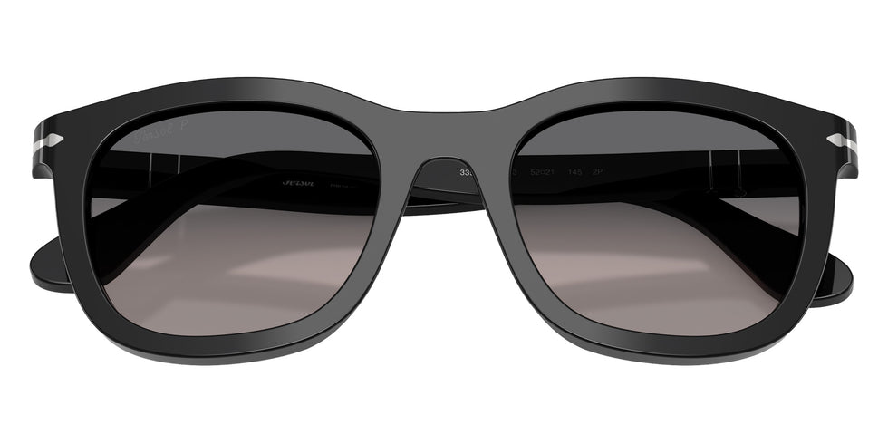 Persol® PO3395S Sunglasses PO3395S 95/M3 52 - Black Gradient Grey Polar