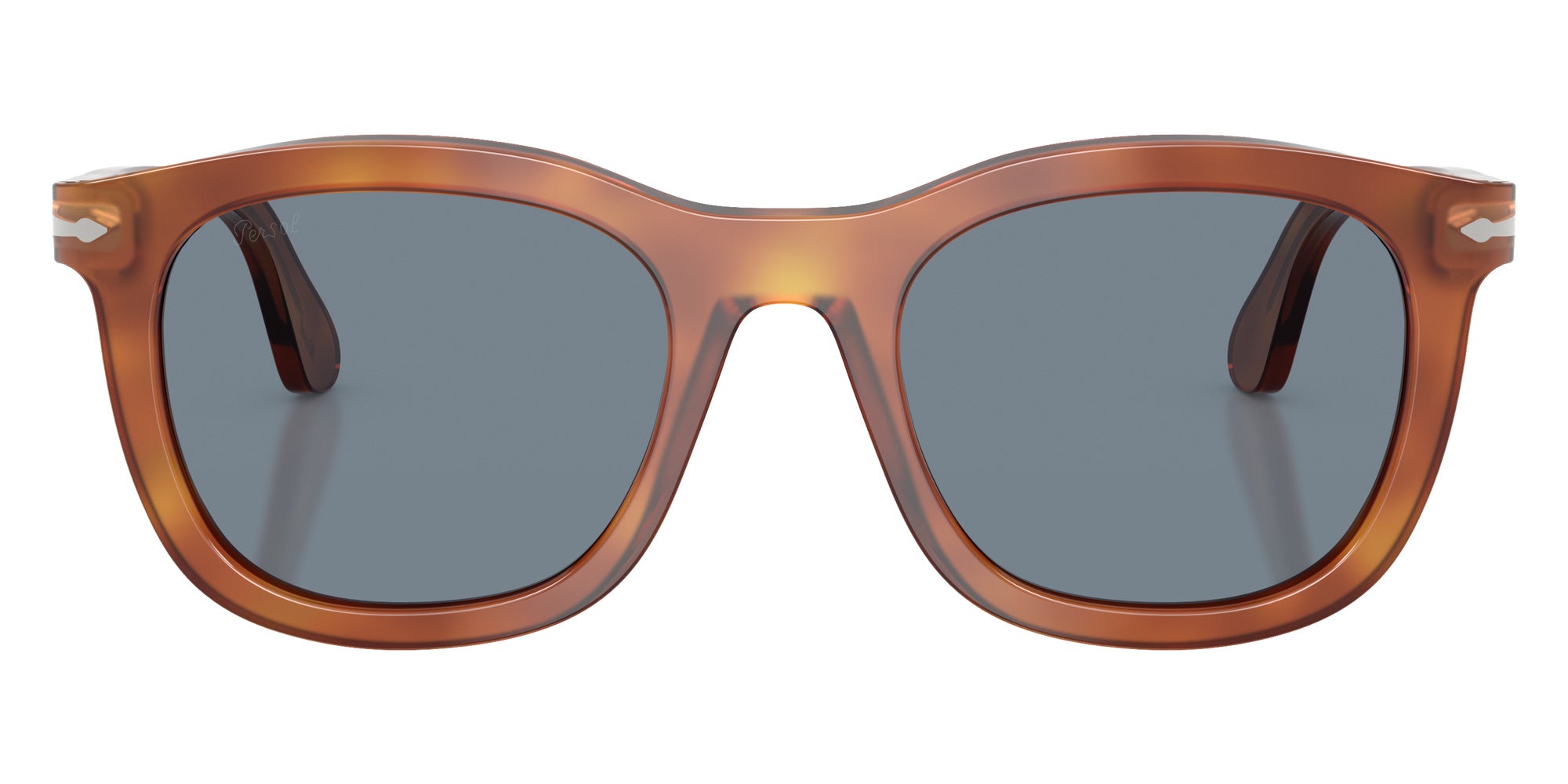 Persol® PO3395S Sunglasses PO3395S 96/56 52 - Terra Di Siena Light Blue
