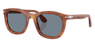 Persol® PO3395S Sunglasses PO3395S 96/56 52 - Terra Di Siena Light Blue