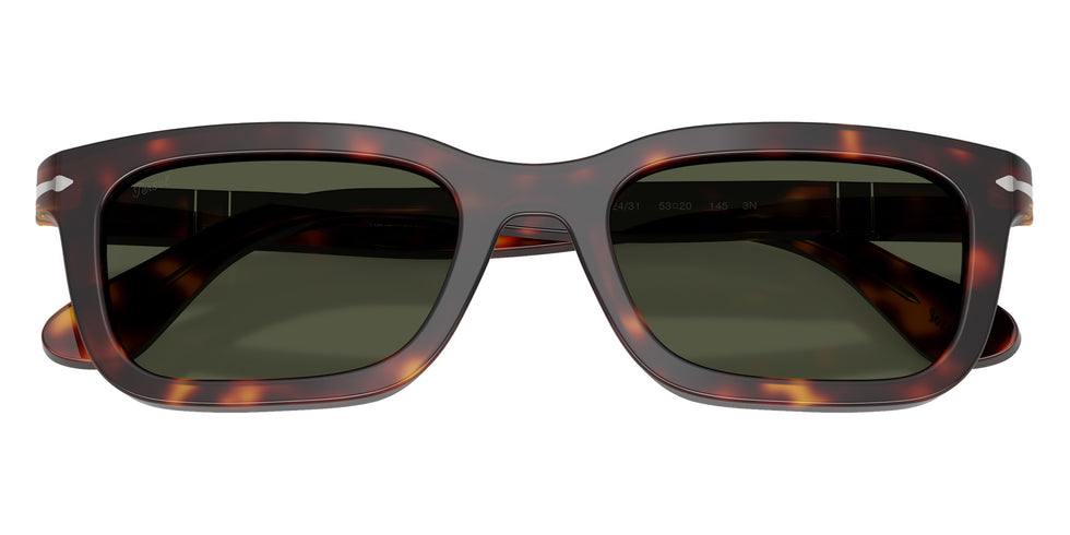 Persol® PO3396S Sunglasses PO3396S 24/31 53 - Havana Green