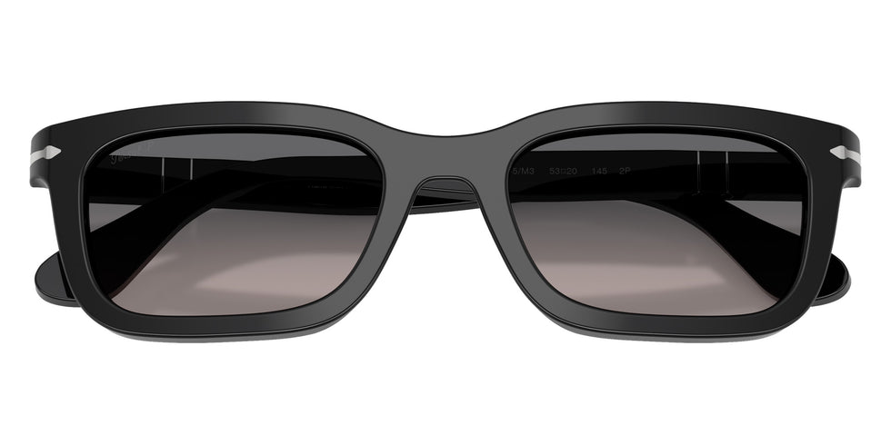 Persol® PO3396S Sunglasses PO3396S 95/M3 53 - Black Gradient Grey Polar