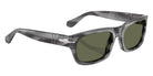 Persol® PO3398S Sunglasses PO3398S 119258 58 - Striped Grey Green Polar