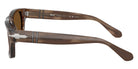 Persol® PO3398S Sunglasses PO3398S 120857 55 - Striped Brown Brown Polar