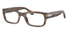 Persol® PO3399V Eyeglasses PO3399V 1208 55 - Striped Brown
