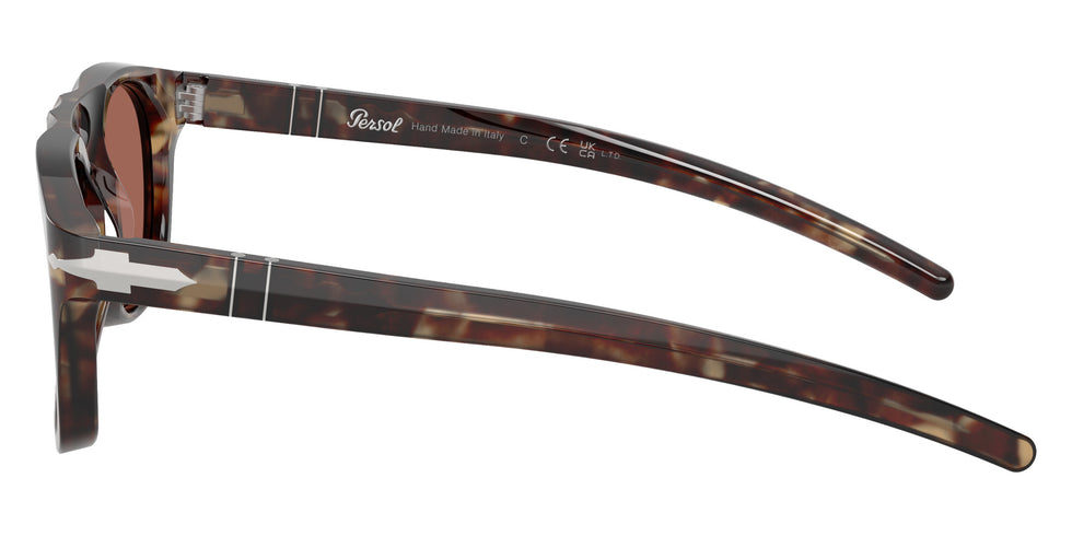 Persol® PO3401S - Persol & Cassina Collection Sunglasses PO3401S 1246H2 53 - Light Havana Terracotta Brown