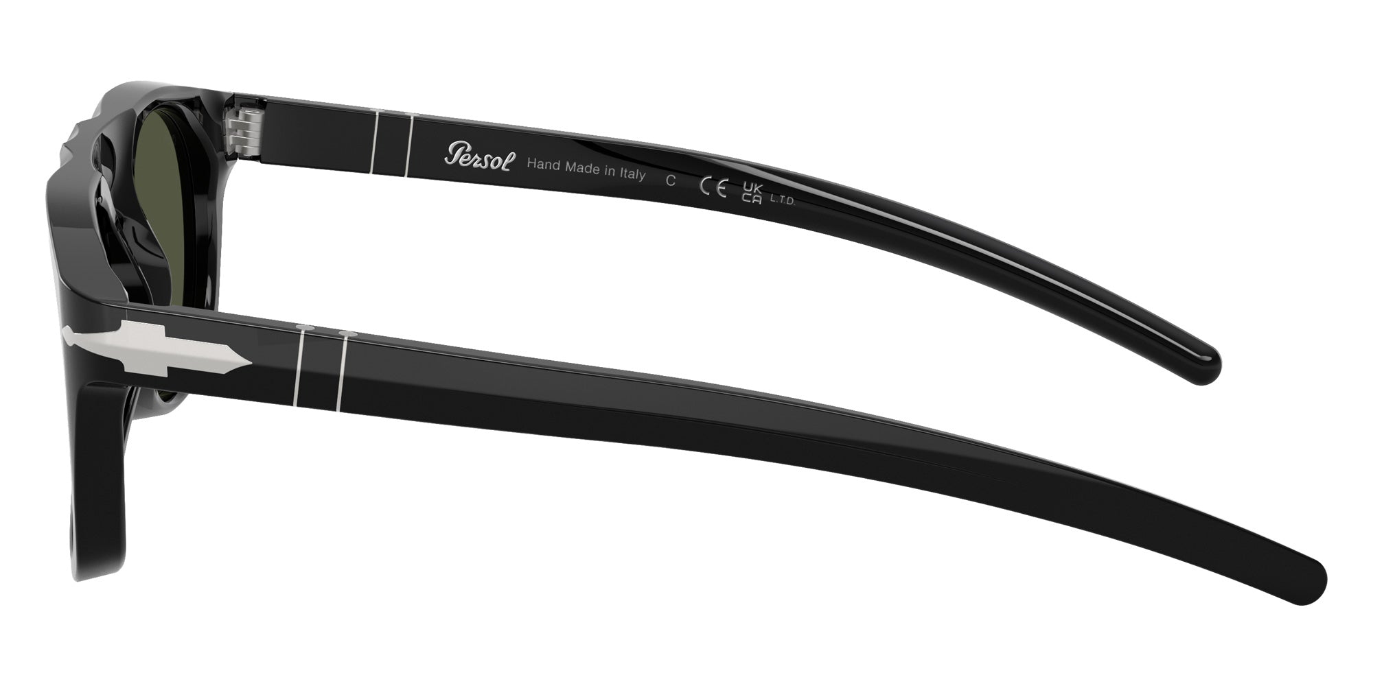Persol® PO3401S - Persol & Cassina Collection Sunglasses PO3401S 95/31 53 - Black Green
