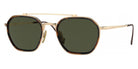 Persol® PO5010ST PS PO5010ST 801331 49 - 801331 Gold / Green Sunglasses