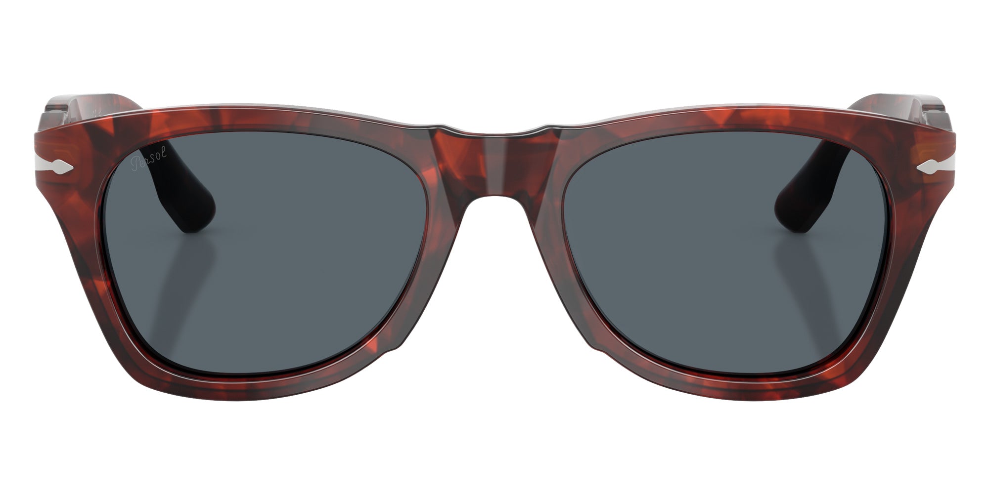 Persol® PO8001S Sunglasses PO8001S 1242R5 51 - Red Brownish Havana Blue