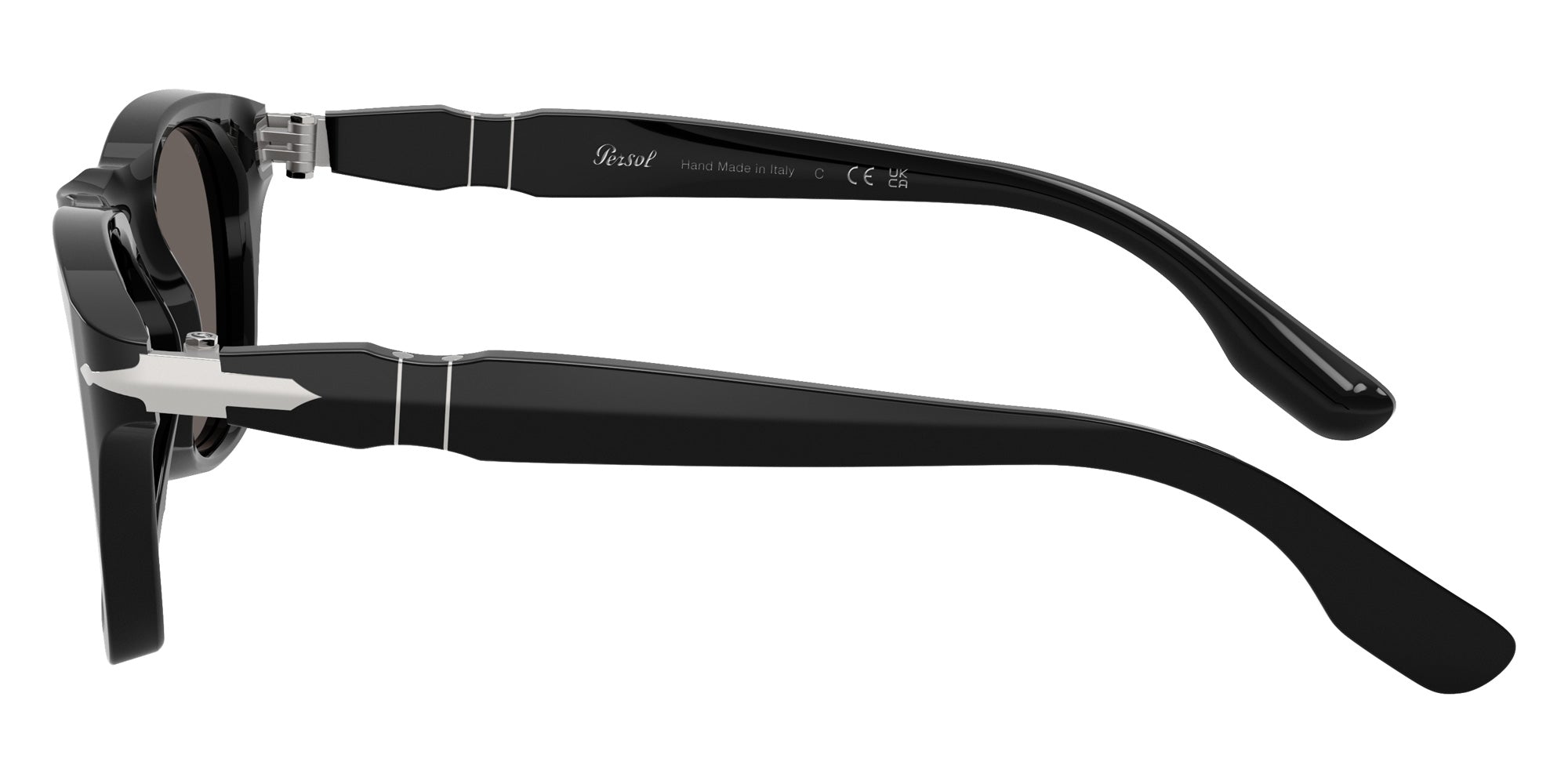 Persol® PO8001S Sunglasses PO8001S 95/B1 51 - Black Dark Gryey