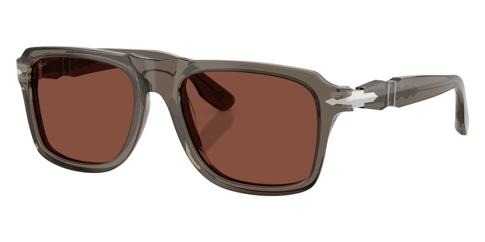 Persol® PO8002S Sunglasses PO8002S 1103C5 55 - Opal Grey Red