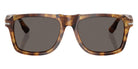 Persol® PO8002S Sunglasses PO8002S 1243B1 55 - Yellow Brown Havana Dark Grey