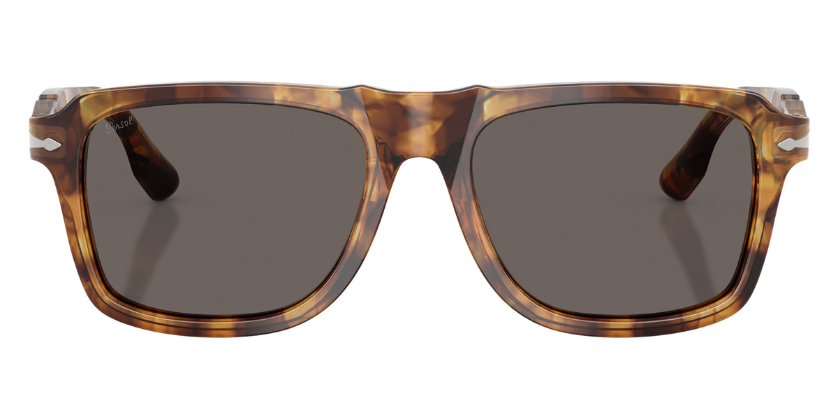 Persol® PO8002S Sunglasses PO8002S 1243B1 55 - Yellow Brown Havana Dark Grey