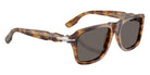 Persol® PO8002S Sunglasses PO8002S 1243B1 55 - Yellow Brown Havana Dark Grey