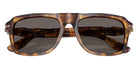 Persol® PO8002S Sunglasses PO8002S 1243B1 55 - Yellow Brown Havana Dark Grey