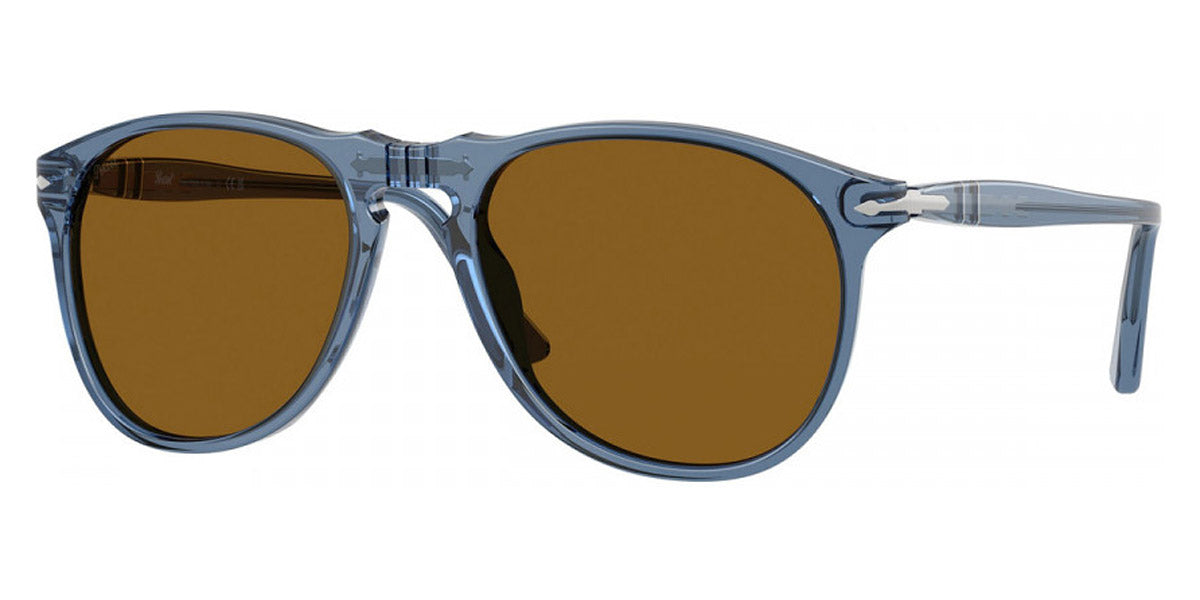 Persol® PO9649S PS PO9649S 121833 55 - 121833 Transparent navy / Crystal brown Sunglasses