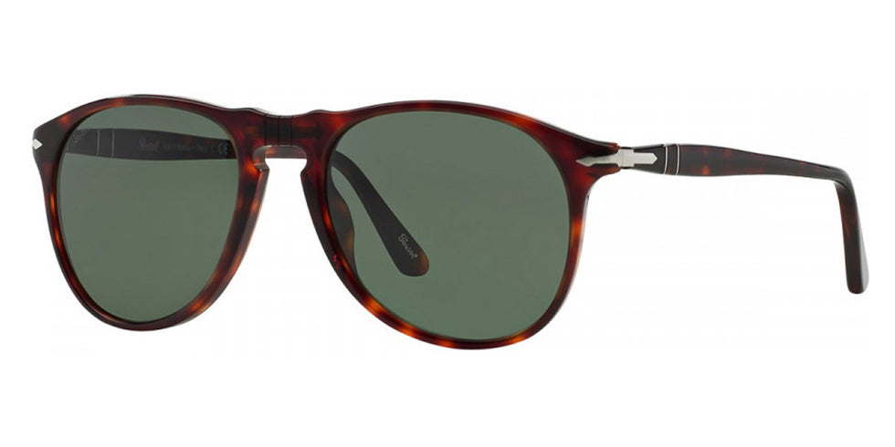 Persol® PO9649S PS PO9649S 24/31 55 - 24/31 Havana / Green Sunglasses