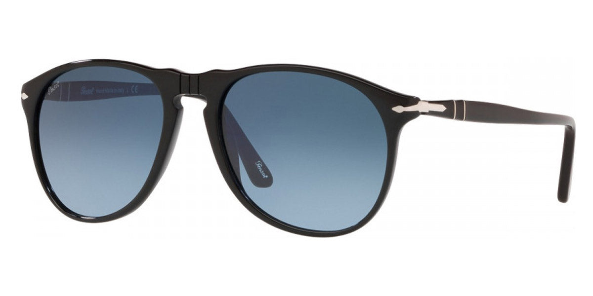 Persol® PO9649S PS PO9649S 95/Q8 55 - 95/Q8 Black / Azure gradient blue Sunglasses