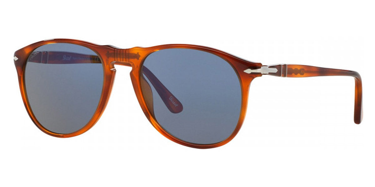 Persol® PO9649S PS PO9649S 96/56 55 - 96/56 Terra di siena / Blue Sunglasses