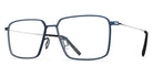 Blackfin® POINT REYES BLF Point Reyes 1637 56 - Galaxy Blue/Shiny Silver Eyeglasses