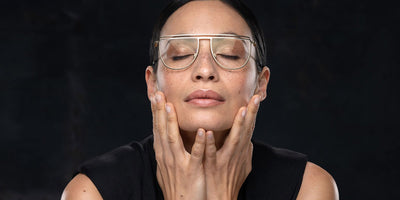 Blackfin® PORT CARTIER BLF PORT CARTIER 1324 54 - Champagne Light Gold Eyeglasses