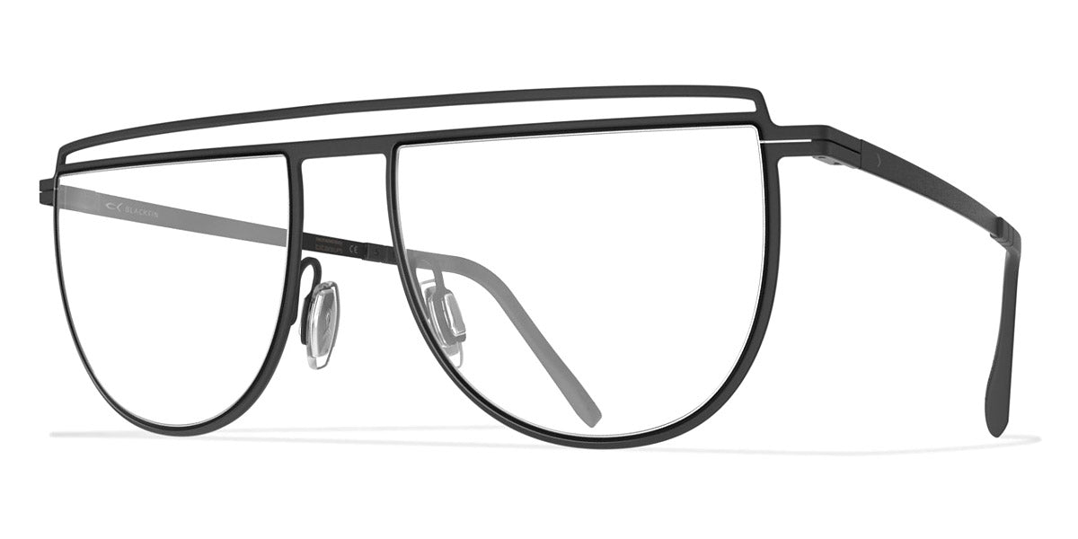 Blackfin® PORT CARTIER BLF PORT CARTIER 1366 54 - Blackfin Black Eyeglasses