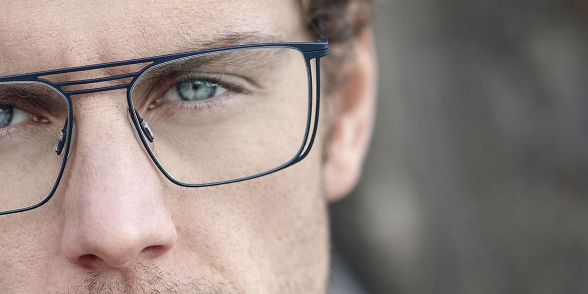 Blackfin® PORT DOUGLAS BLF PORT DOUGLAS 1129 55 - Storm Navy Blue Eyeglasses
