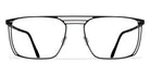 Blackfin® PORT DOUGLAS BLF PORT DOUGLAS 1456 55 - Obsidian Black Gold Eyeglasses